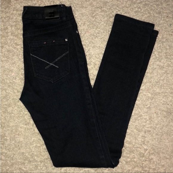 Insight Jeans Skinny Stretch Dark Blue 25 x 32 - Picture 2 of 5